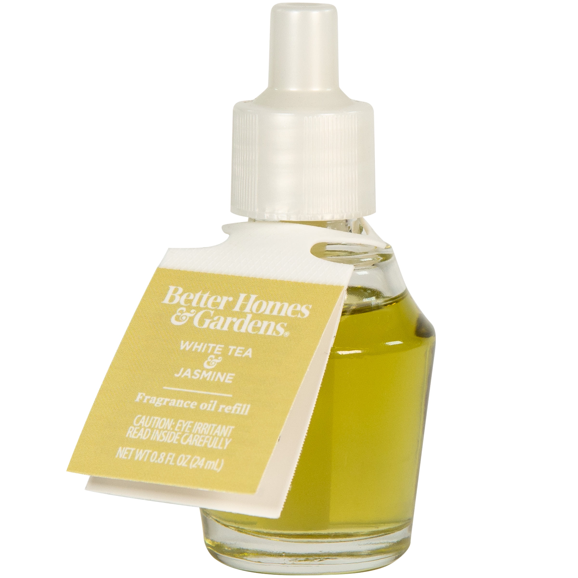 White Tea & Jasmine Fragrance Oil Refill, Better Homes & Gardens, 24 ml