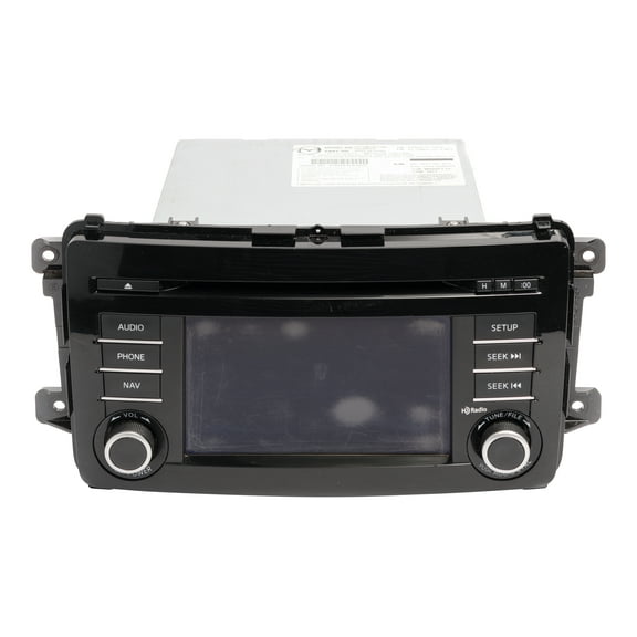 Restored 2013-2014 Mazda CX-9 AM FM Radio Navigation Display Screen CD Player TK2266DV0 (Refurbished)