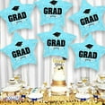 thumbnail image 5 of PMU Grad Congrats Star 18in Mylar Balloon Light Blue Pkg/10, 5 of 7