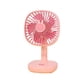 thumbnail image 2 of Ventilador de sobremesa Naiovety rosa con refrigeración por aire, 2 of 6