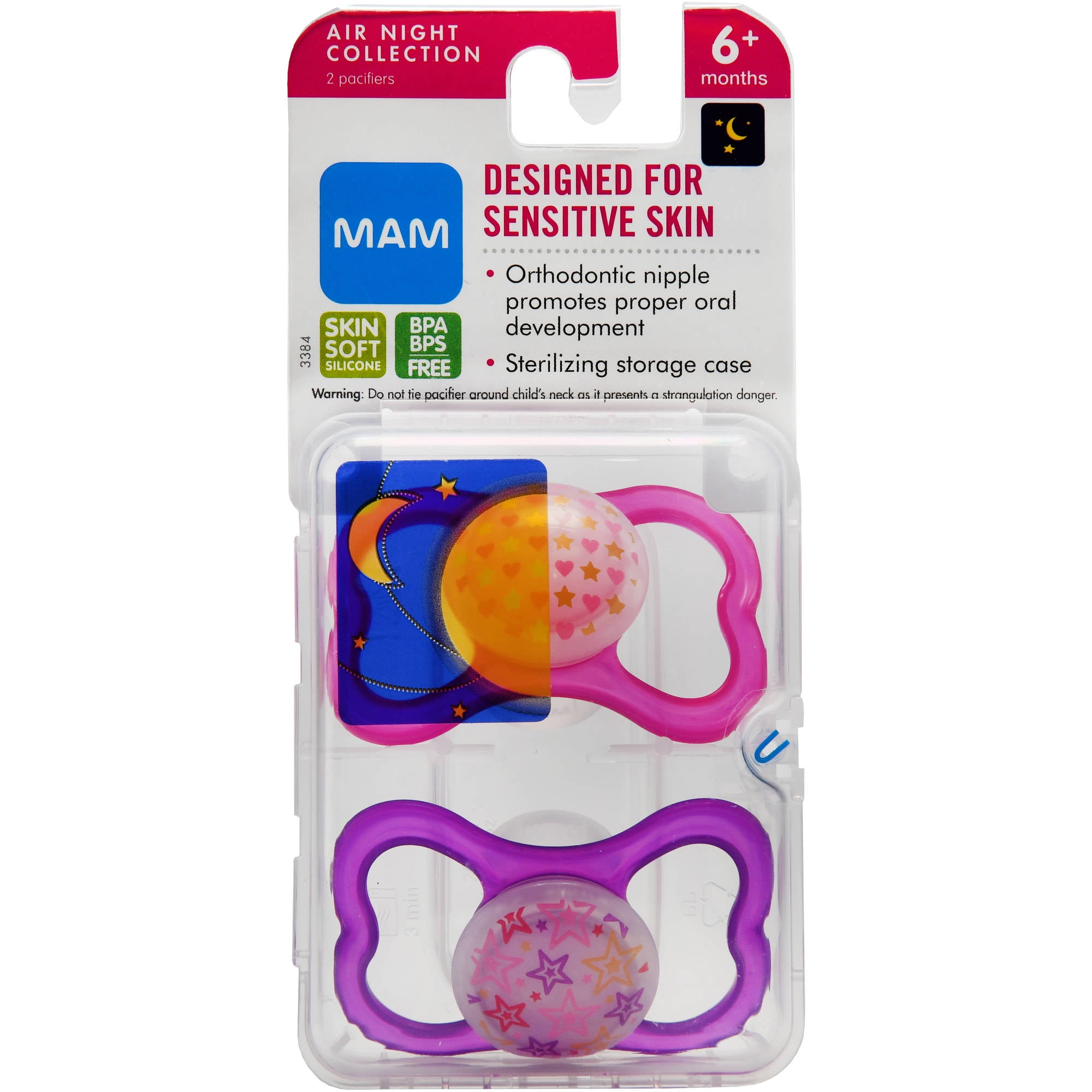 mam sensitive skin pacifier