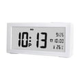 thumbnail image 4 of TISHITA Digital Clock Desk Clocks Large Screen Display Small Clock Home Decor LCD 12/24H Display Bedroom Snooze Beside Bedside Clocks white, 4 of 8