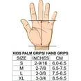 thumbnail image 2 of PUSH Athletic Gymnastics Youth Hand Grips (Black Stars,White Band, Medium), 2 of 2