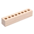 thumbnail image 2 of Soporte de madera, organizador de madera natural, expositor de cosméticos Bajo, 2 of 7