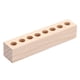 thumbnail image 2 of Soporte de madera, organizador de madera natural, expositor, organizador de maquillaje y cosméticos. Bajo, 2 of 7