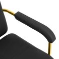 thumbnail image 6 of Artist hand Hydraulic Barber Chair Heavy Duty Hair Styling Beauty Salon Spa Equipment(Black+Gold), 6 of 19