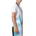 thumbnail image 3 of Lsque Giraffe Come Out From Zipper Waterproof Apron Chef Aprons for Men Heavy Duty Chemical Work Apron Extra Long Grilling Aprons with Adjustable Bib Apron, 3 of 9