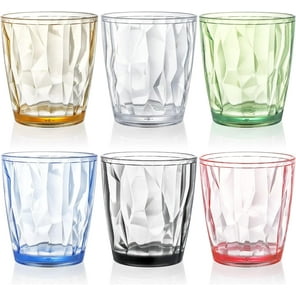 19 oz Unbreakable Premium Drinking Glasses - Set of 6 - Tritan Plastic -  SCANDINOVIA - USA