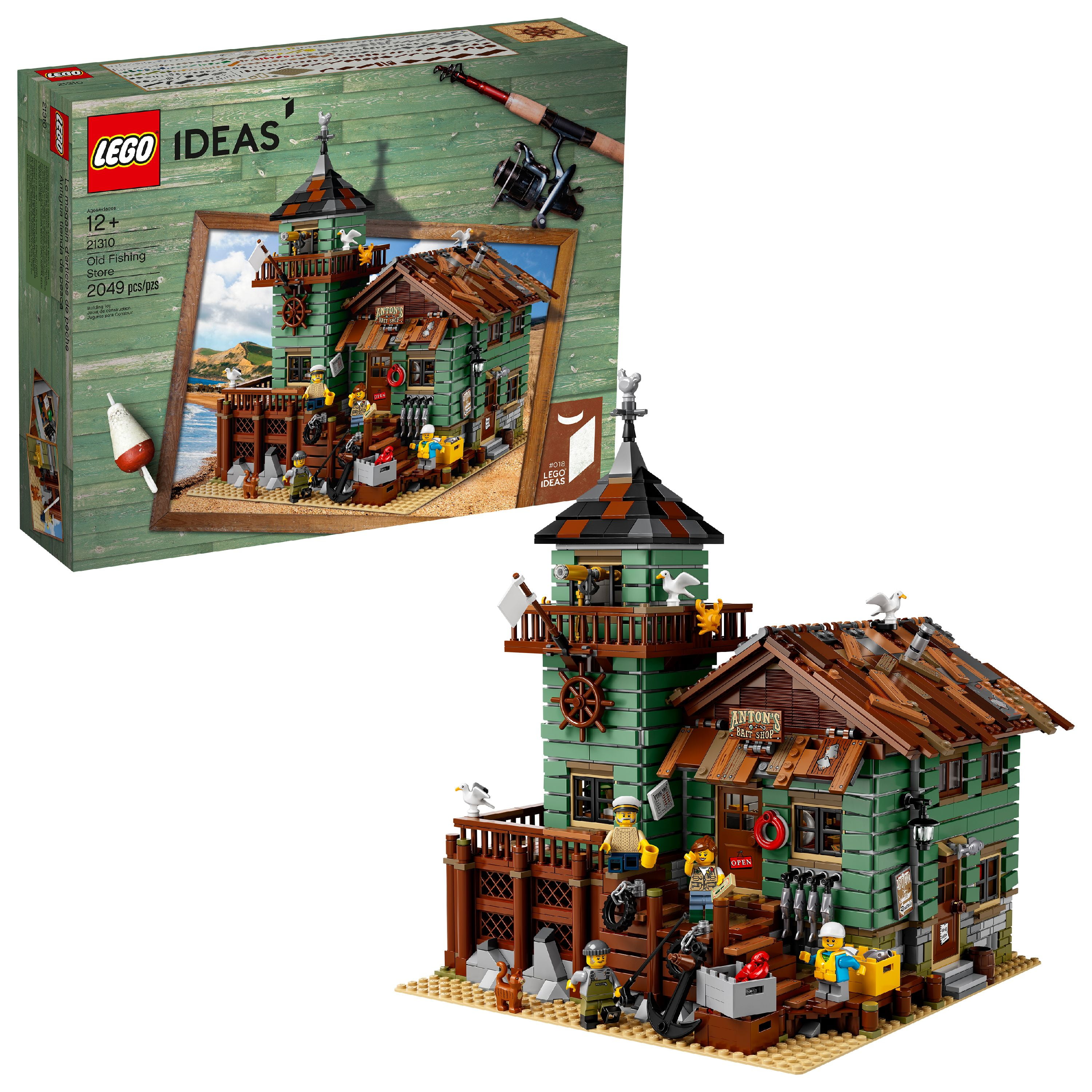 LEGO Ideas Old Fishing 21310 Building Set (2,049 Pieces) - Walmart.com