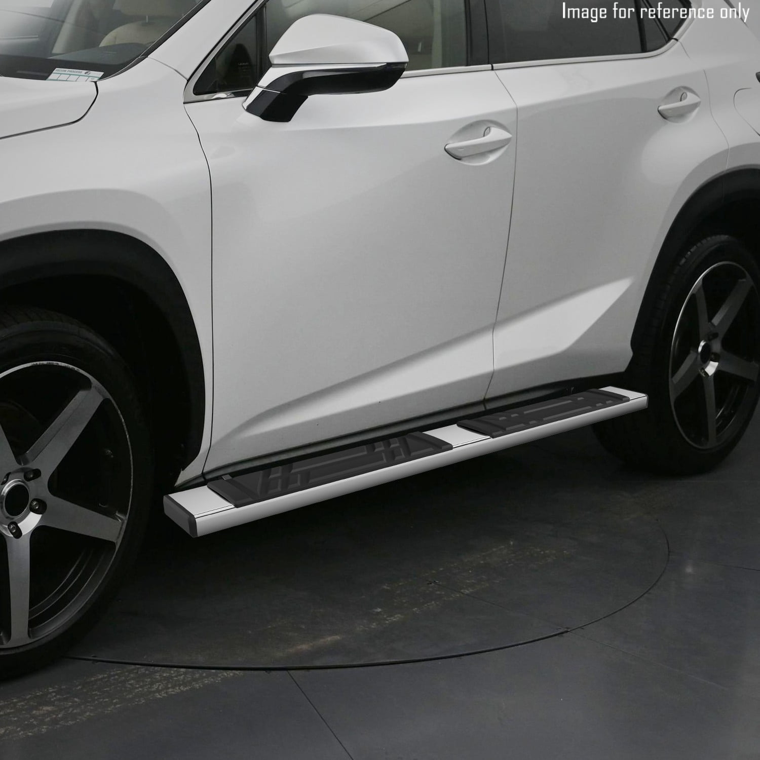 DNA Motoring 6.5" Side Step Nerf Bars Running Boards for 2015-2021 Lexus NX200t NX300 NX300h