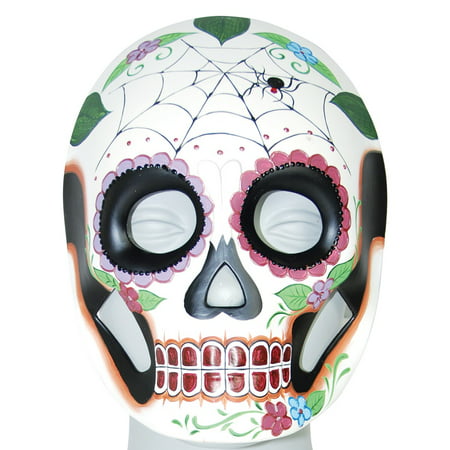 Day Of The Dead Sugar Skull Mask Arana Dia De Los Muertos