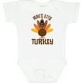 thumbnail image 3 of Inktastic Thanksgiving Mimi Little Turkey Boys or Girls Baby Bodysuit, 3 of 5