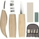 thumbnail image 1 of Juego de herramientas para tallar madera de 5 uds., Kit de cuchillo para tallar madera con cuchillo con gancho para tallar, cuchillo para tallar madera, cuchillo para tallar detalles DIY, 1 of 5