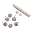 thumbnail image 2 of Pin-Free Quilt Fixing Clip, 8Pcs Duvet Clips and Threading Tool, Soft Duvet Snaps to Hold Comforter Inside, Invisible Quilt Fixing Clips Duvet Pins for Quilts Blanket Sheet (Gray), 2 of 9