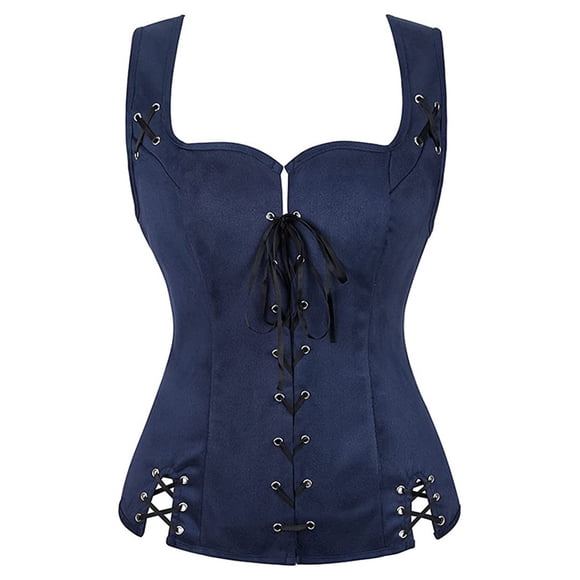 Huanglei Women's Vest Costume Bodice Tanks The Medieval Court Gentlemen Wore Stage Costumes With Coat