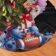 thumbnail image 2 of Falda para árbol de Navidad con puntadas, suave y divertida, decoración navideña de granja con cuello para árbol de Navidad de 36", 2 of 4
