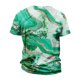 thumbnail image 5 of European And American Round Neck Casual Ethnic Style Retro Printed Short Sleeve T-shirt Top 5XL, 5 of 5