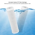 thumbnail image 2 of Cartucho de filtro de PP de carbón activado de 10 pulgadas, accesorios de filtración de repuesto para purificador de agua, 2 of 8