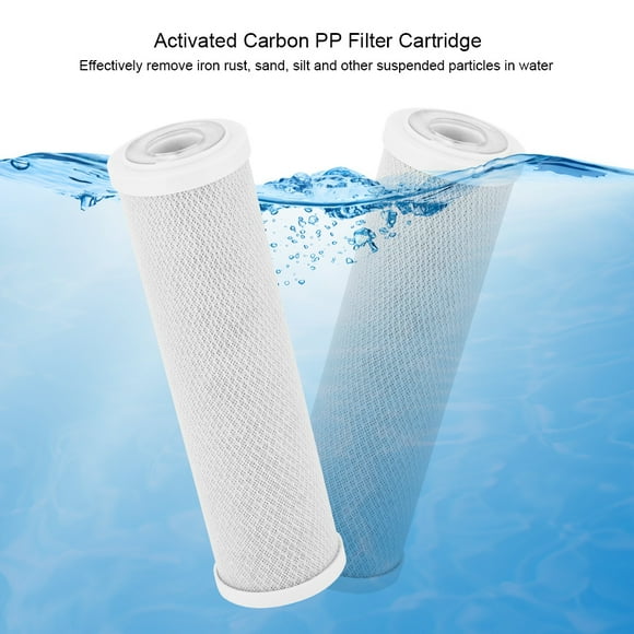 10inch Activated Carbon PP Filter Cartridge Water Purifier Replacement Filtration Accessories