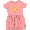 thumbnail image 3 of Inktastic Lemon Squeeze the Day Girls Toddler Dress, 3 of 5