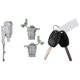 thumbnail image 3 of Car Ignition Switch Lock Ignition Switch Barrel Set Lock with Key for 2002-2006 72185-S9A-013, 3 of 5