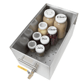 thumbnail image 4 of 15 quart Stove Top Water Bath Canner (2022 STYLE), Large Stock Pot /With Drain Valve - Not Polished, 4 of 5