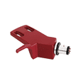 thumbnail image 3 of Turntable Headshell Aluminium Alloy Headshell Record Turntable Needle Replacement Phono Stylus Cartridges Rack Red, 3 of 6