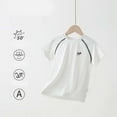 thumbnail image 2 of XIYON Boys' Short Sleeve T Shirt Mediurge Kids' Sunscreen Clothing Summer New Children's Lightweight Outerwear Underwear For Children Lovely, 2 of 4