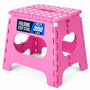 ACSTEP 11 Inch Folding Step Stool, Non-Slip, 300 lb Capacity