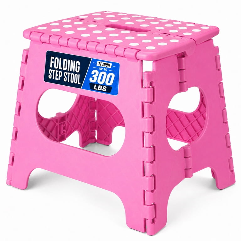 ACSTEP 11 Inch Folding Step Stool, Non-Slip, 300 lb Capacity photo 1