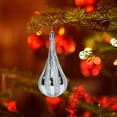 thumbnail image 3 of JLFNYA Christmas Tree Decorations,Christmas Ornaments,Christmas Decorations Electroplated Painted Water Droplet Balls Christmas Balls Christmas Tree Pendants Accessories Christmas Ornaments, 3 of 5