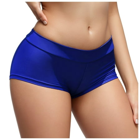Women s Cheeky Bikini Bottom Women s Waistband Layered Swimdress Retro Ruched Swim Bottom Shirred Tankinis Brief