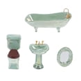 thumbnail image 2 of Milisten 1 Set Miniature Furniture Model Dollhouse Accessory Ceramic Bathroom Model, 2 of 6