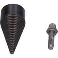 thumbnail image 4 of Wood Drill Cone Bit, Wood Splitter Bit Splitting Driver Screw  For Chopping Wood For Electric Hammer Impact Drill, Rhinestone Round Handle,Square Handle,Hex Handle, 4 of 8