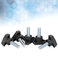 thumbnail image 1 of Plastic Handle Screw,5pcs Plastic Triangular Head Handle Screw Knob Tightening Screw Maximized Efficiency, 1 of 13