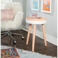 thumbnail image 5 of Sherbert Kid's Side Table with Storage, White and Gray, 5 of 5