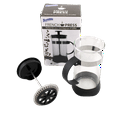 thumbnail image 2 of Dependable Industries Essential Glass French Press: 12oz Compact Brewer for Fresh Coffee & Tea, 2 of 6
