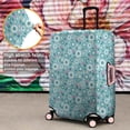 thumbnail image 4 of Pioneer Flower Floral Print Pattern Luggage Cover Fashion Suitcase Cover Baggage Covers Fit 25-28 Inch Luggage (Go Travel), 4 of 5