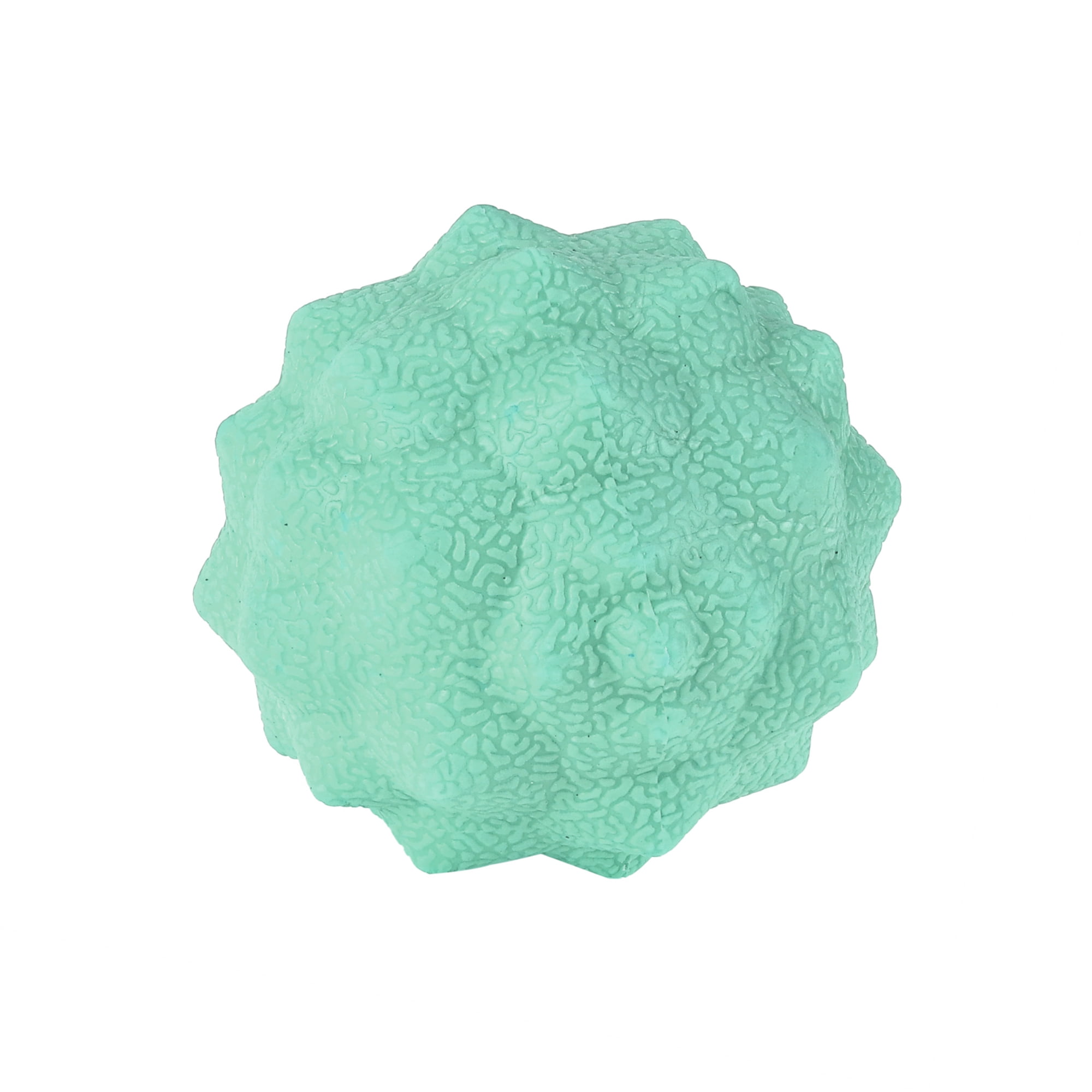 Unique Bargains 1 Pc Diamond Massage Ball for Travel Home Gym Green