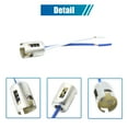 thumbnail image 4 of 6Pcs Conector de Toma de Luz 1157 de Metal 2 Cables Conector de Toma de Luz de Coche, 4 of 6