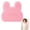 Pink, variant on HonestMatter Non Slip Foot Scrubber Mat for Shower, Silicone Exfoliating Pad with Suction Cups, Wall Mounted Back Scrubber and Foot Massager, Blue