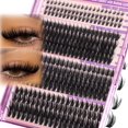 thumbnail image 1 of Extensiones de pestañas YDAGKH en grupos voluminosos 5-19 mm, 296 piezas, 1 of 7