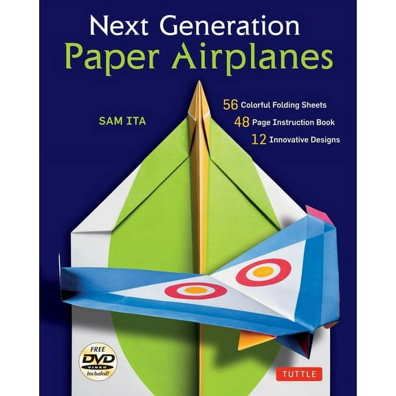 Next Generation Paper Airplanes Kit: Engineered for Extreme Performance, These Paper Airplanes Are Guaranteed to Impress, (Paperback)