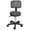 Black, variant on HOMCOM Adjustable Rolling Stool, PU Leather Swivel Drafting Stool, Black