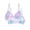 Purple/Tie Dye, variant on Girls T-Shirt Seamless Molded Cup Bra, 2 Pack