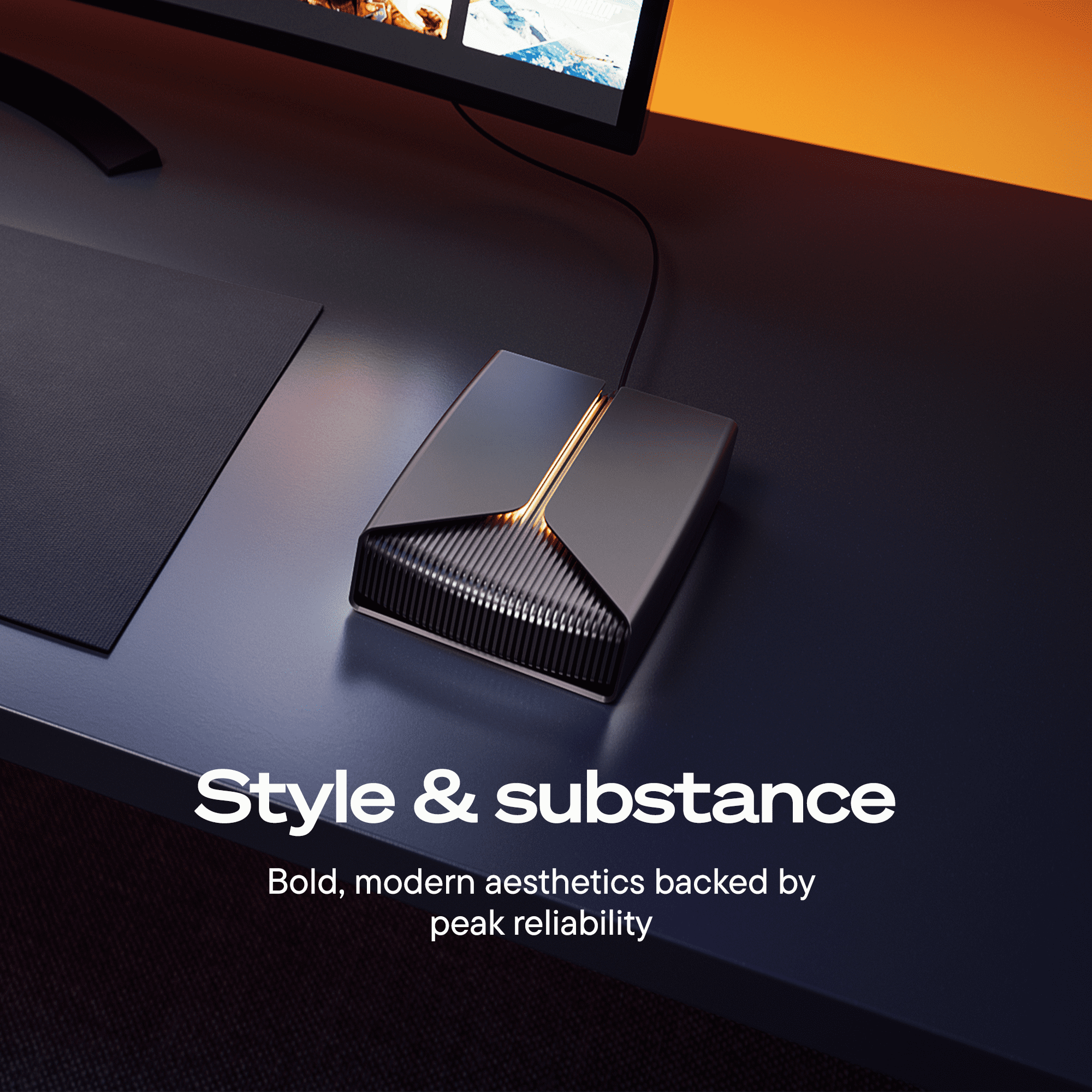 Seagate FireCuda X Vault 8TB External Gaming Hard Drive with USB-C Connection and RGB Lighting