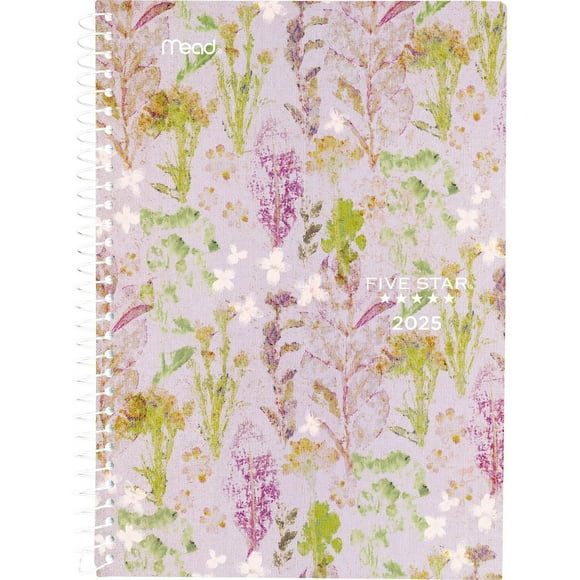 Petit agenda Five Star Fleur des Prairies Planificateur