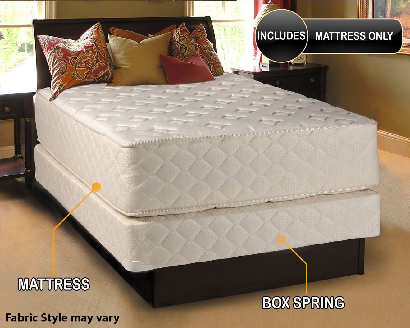 Dream Solutions USA 14" Double-Sided Innerspring Mattress, King