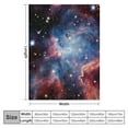 thumbnail image 4 of HENGT  with Galaxy pattern2 Velvet Plush Throw Blanket(Large) Super Soft and Cozy Blanket Perfect for Couch Sofa or Bed, 4 of 6
