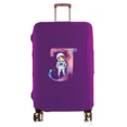 thumbnail image 1 of Travel Luggage Cover Baggage Suitcase Protector Washable Reusable Dustproof Scratch-proof Suitcase Cover Astronaut Print Pattern 8astronaut letterJ XL, 1 of 6